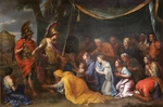 Le Brun, Charles - Die Königinnen Persiens zu Füßen Alexanders (Das Zelt des Darius)