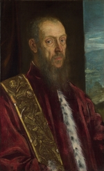 Tintoretto, Jacopo - Porträt von Vincenzo Morosini