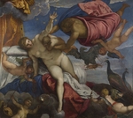 Tintoretto, Jacopo - Die Entstehung der Milchstraße
