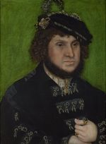 Cranach, Lucas, der Ältere - Porträt von Johann des Beständigen von Sachsen (1468-1532)