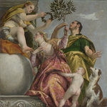 Veronese, Paolo - Glücklicher Bund (aus: Vier Allegorien der Liebe)