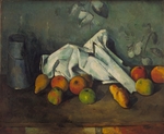 Cézanne, Paul - Milchkanne und Äpfel