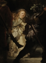 Rembrandt van Rhijn - Die Nachtwache (Detail)