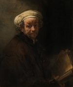 Rembrandt van Rhijn - Selbstporträt als Apostel Paulus