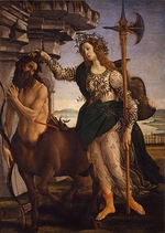 Botticelli, Sandro - Pallas Athene und der Kentaur