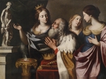 Venanzi di Pesaro, Giovanni - König Salomon wird von den Frauen zum Götzendienst verleitet