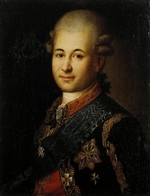 Unbekannter Künstler - Porträt von Semjon Soritsch (1745-1799), Favorit der Kaiserin Katharina II.