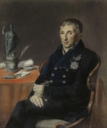 Unbekannter Künstler - Porträt von Alexei Nikolaewitsch Olenin (1763-1843)