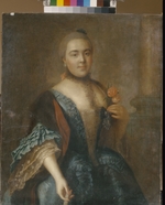 Antropow, Alexei Petrowitsch - Porträt von Gräfin Elisaweta Woronzowa (1739-1792)
