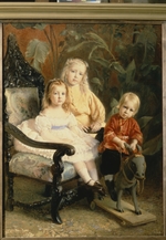 Makowski, Konstantin Jegorowitsch - Porträt von Stasow-Kinder