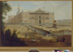 Unbekannter Künstler - Blick auf den Michael-Palast in St. Petersburg