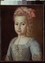 Ostrowski, Grigori - Porträt von Anna Lermontowa