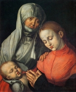 Dürer, Albrecht - Jungfrau und Kind mit der Heiligen Anna