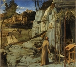 Bellini, Giovanni - Der Heilige Franziskus in der Wüste