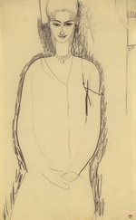 Modigliani, Amedeo - Anna Achmatowa