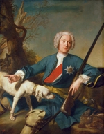 Nattier, Jean-Marc - Porträt von Fürst Alexander Kurakin (1697-1749)