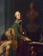Roslin, Alexander - Porträt von Graf Sachar Grigorjewitsch Tschernyschow (1722-1784)