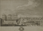 Wassiljew, Jakow Wassiljewitsch - Blick auf den Newski Prospekt vom Anitschkow-Palast mit dem Schuwalow-Haus