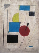 Lissitzky, El - Suprematistische Komposition
