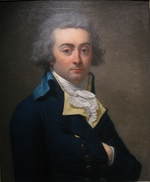 Laneuville, Jean-Louis - Porträt von Marie-Jean Hérault de Séchelles (1759-1794)