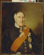 Zichy, Mihály - Porträt von Baronet Jakow Wassiljewitsch Wylie (1768-1854)