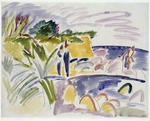 Kirchner, Ernst Ludwig - Strand auf Fehmarn