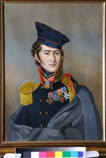 Unbekannter Künstler - Porträt von Dmitri Alexeewitsch Stolypin (1785-1826)