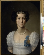 Unbekannter Künstler - Porträt von Gräfin Anna Alexejewna Orlowa von Cesme (1785-1848)