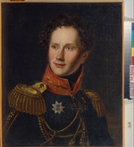 Unbekannter Meister des 18. Jhs. - Porträt von Graf Alexei Fjodorowitsch Orlow (1787-1862)