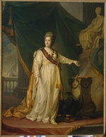 Lewizki, Dmitri Grigoriewitsch - Katharina II. als Gesetzgeberin im Tempel der Themis