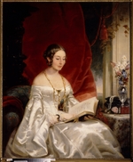 Robertson, Christina - Porträt von Prinzessin Maria Iwanowna Kotschubei, geb. Barjatinskaja (1818-1843)