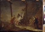 Zick, Johann Rosso Januarius - Die Kreuzabnahme