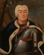 Unbekannter Künstler - Porträt von August III., König von Polen und Kurfürst von Sachsen (1696-1763)