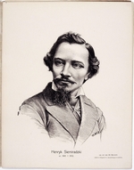Barwicki, Wladyslaw - Porträt von Maler Henryk Siemiradzki (1843-1902)