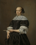 Everdingen, Caesar Boëtius van - Porträt von Elisabeth van Kessel