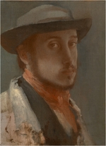 Degas, Edgar - Selbstbildnis