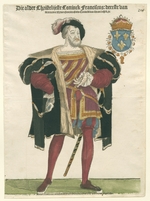 Anthonisz., Cornelis - Porträt von König Franz I. von Frankreich (1494-1547)