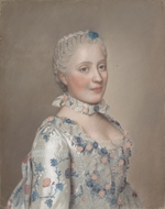 Liotard, Jean-Étienne - Porträt von Maria Josepha von Sachsen (1731-1767)