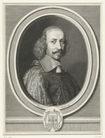 Nanteuil, Robert - Porträt von Kardinal Jules Mazarin (1602-1661)