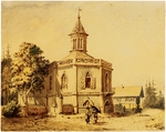 Charlemagne, Iosif Iwanowitsch - Milchfarm-Pavillon im Park von Pawlowsk