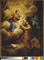 Cortona, Pietro da - Die Vision des heiligen Franziskus