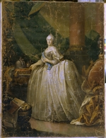 Buchholz, Heinrich - Porträt der Kaiserin Katharina II. (1729-1796)