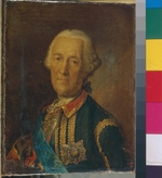 Buchholz, Heinrich - Porträt des Ingenieurs, Generalfeldmarschalls und Politikers Burkhard Christoph Graf von Münnich (1683-1767)