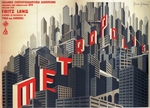 Bilinski, Boris Konstantinowitsch - Filmplakat Metropolis von Fritz Lang