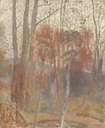 Redon, Odilon - Bäume in Bièvres
