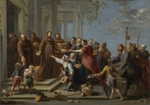 Herp, Willem van, der Ältere - Heiliger Antonius von Padua verteilt Brot