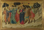 Ugolino di Nerio - Kuss des Judas (Altarbild der Santa Croce, Florenz)