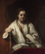 Rembrandt van Rhijn - Porträt von Hendrickje Stoffels