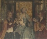 Massys, Quentin - Madonna mit dem Kinde und Heiligen Barbara und Katharina