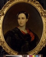 Brüllow (Briullow), Karl Pawlowitsch - Porträt von Gräfin Olga Pawlowna Fersen (Stroganowa) (1808-1837)
